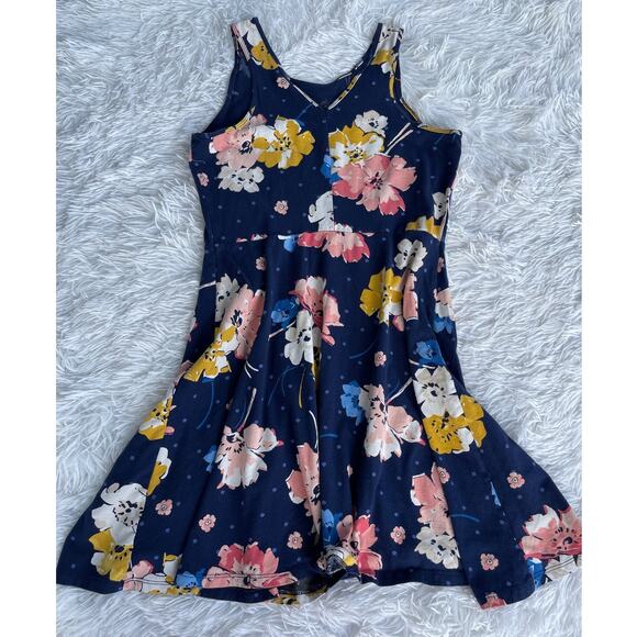 Old Navy Dress Pleated Cotton Girls Sz XL (14) Gently used - Picture 2 of 6